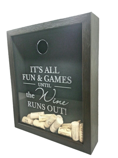 Small Wine Cork Shadowbox