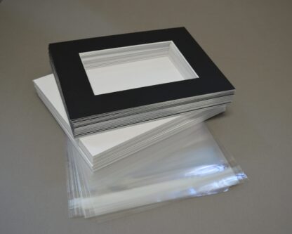 Jet Black Matboard Presentation Kits