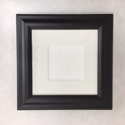 F186 Black Frame with White Mat