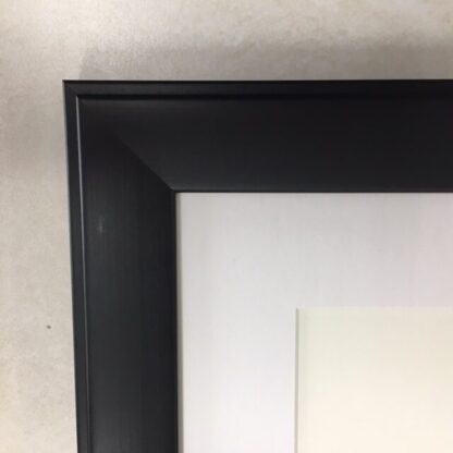 F141 Black Frame with White Mat